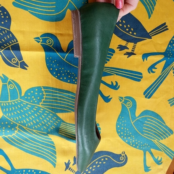 Jeffrey Campbell Havana Pointed Toe Flats - Green - Picture 4 of 8